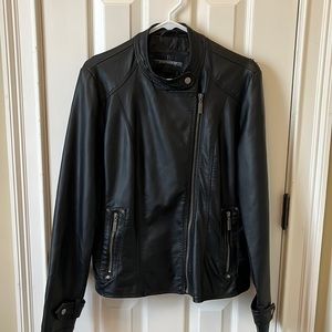 B by Bernardo Women’s Leather Jacket - Size L